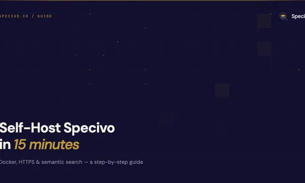 Self-Host Specivo on Ubuntu - Docker Setup